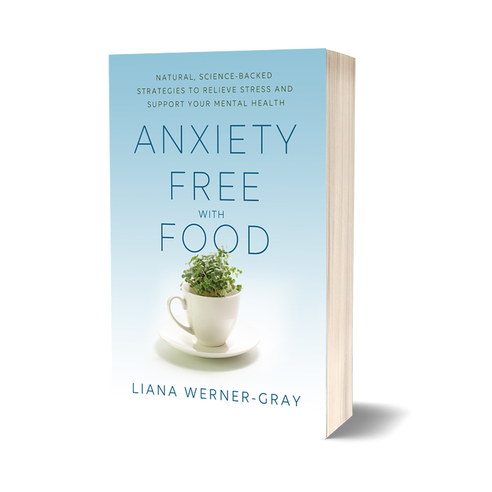 Anxiety-Free with Food book + Supplement Bundle